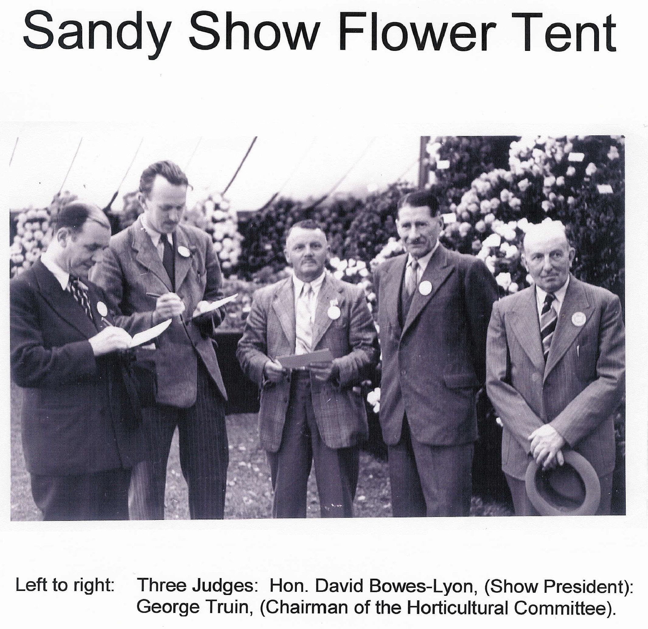 Sandy Show c1940s